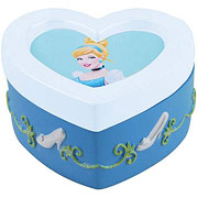 Cinderella Heart Trinket Box